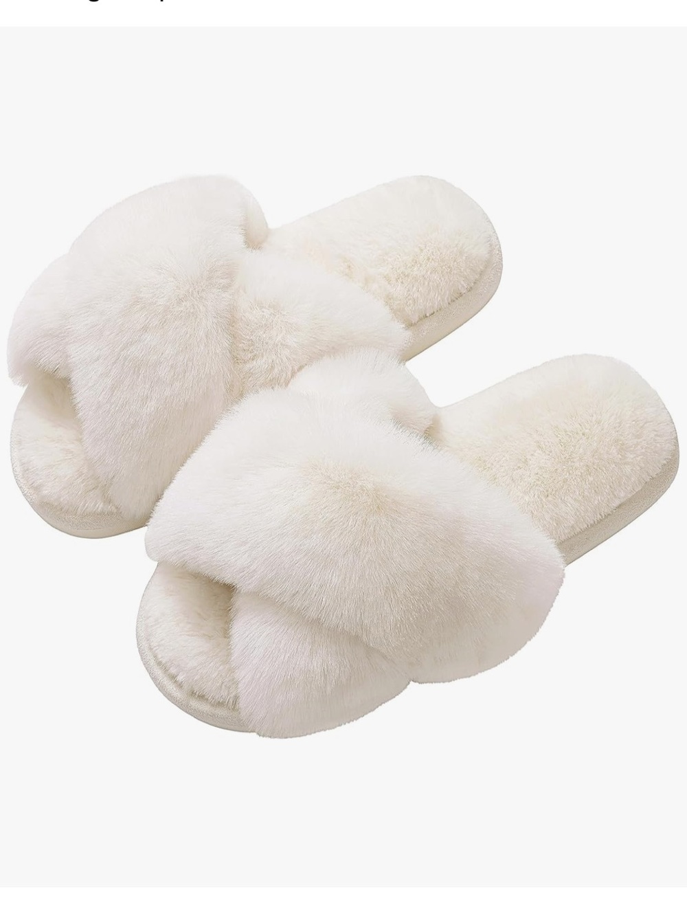 Evshine Women's Fuzzy Slippers